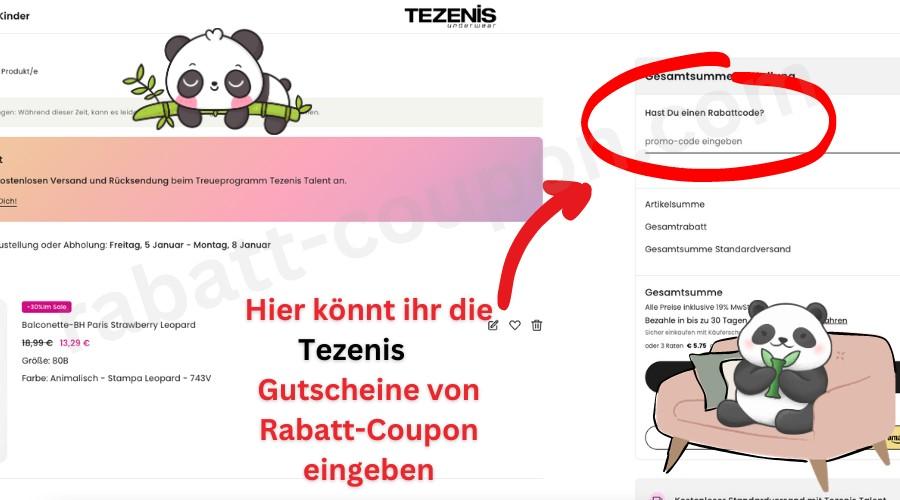 Tezenis Gutschein